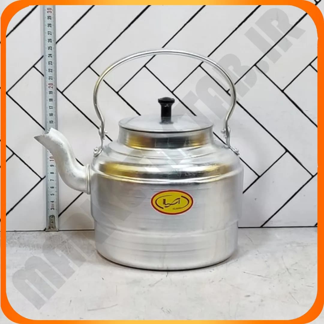 کتری سایز 33سفید روهی شهرزاد — تصویر ۲