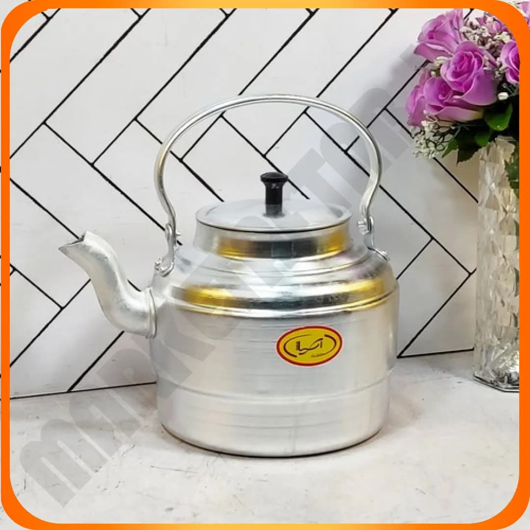 کتری سایز 33سفید روهی شهرزاد