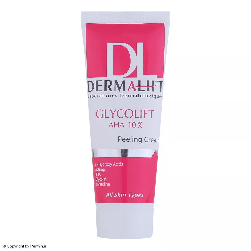 کرم لایه بردار صورت درمالیفت مدل گلیکولیفت GlycoLift حجم 40 میلی لیتر — تصویر ۴
