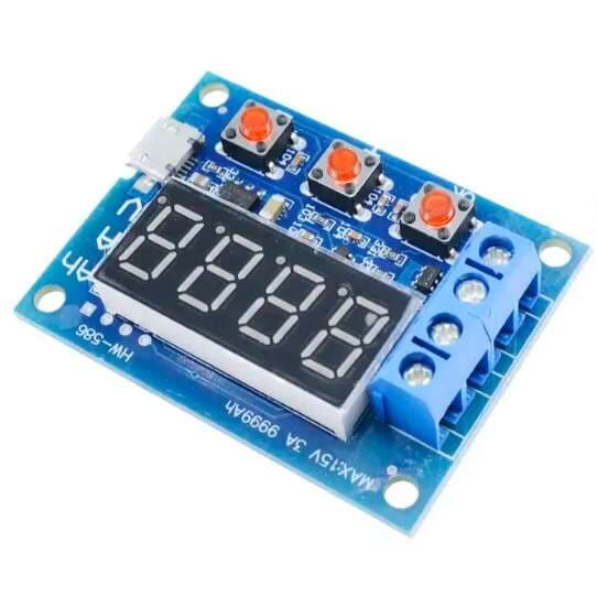 ماژول تستر ظرفیت باتری لیتیوم یون مدل HW-586 ZB2L3 — تصویر ۳