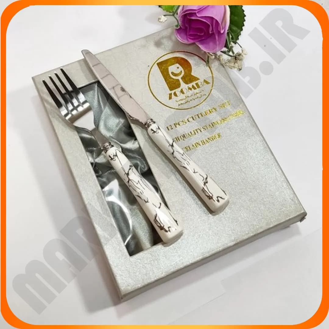 ست کارد و چنگال جعبه ای ماربل 5-29418 زومبا