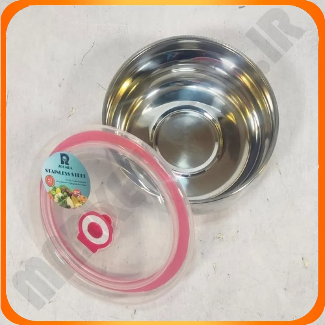 سرویس ناهارخوری 6 پارچه استیل خمره ای ضدزنگ B0215 زومبا — تصویر ۳