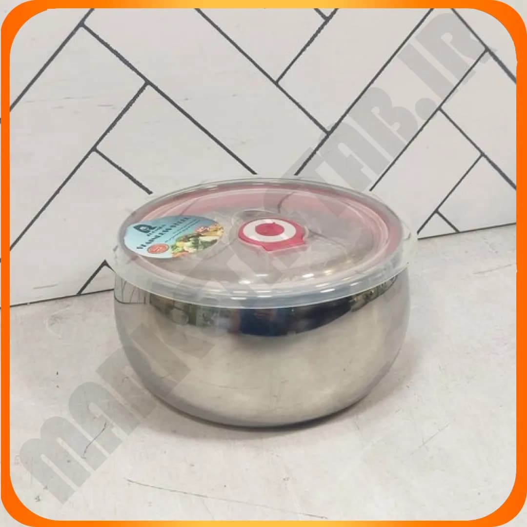 سرویس ناهارخوری 6 پارچه استیل خمره ای ضدزنگ B0215 زومبا — تصویر ۴
