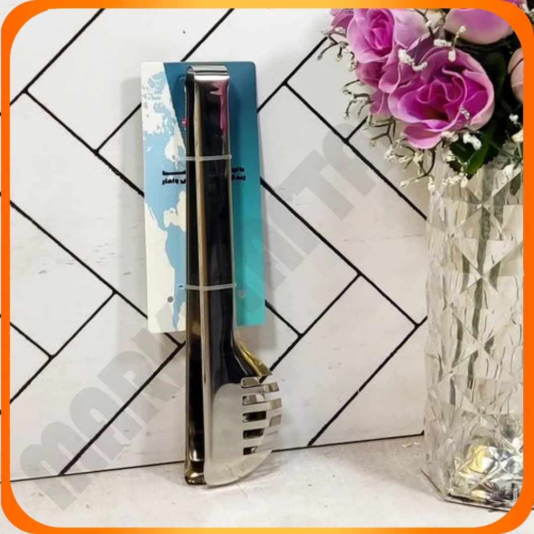 انبر سالاد استیل نیم گرد ZB-371 زومبا