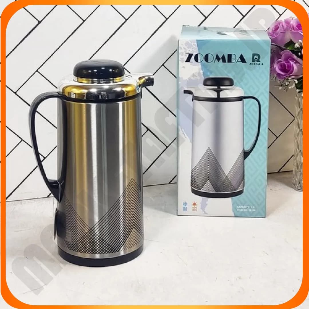 فلاکس 1.3 لیتری شیشه صورتی S1700D گرافین زومبا
