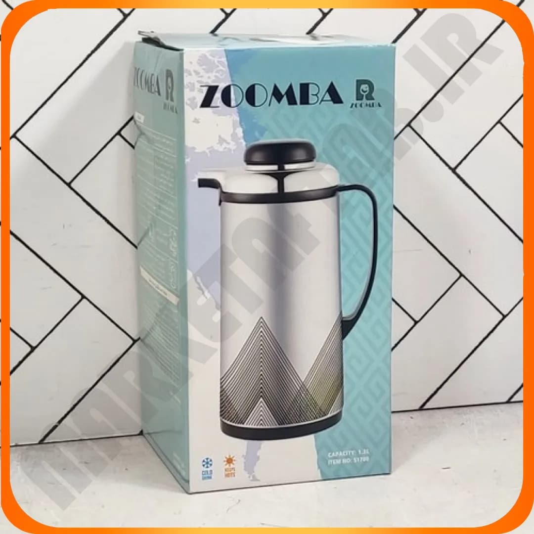 فلاکس 1.3 لیتری شیشه صورتی S1700D گرافین زومبا — تصویر ۲