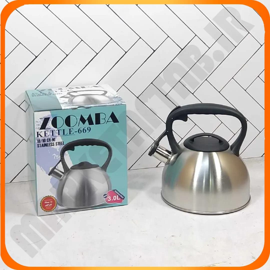 کتری 3 لیتری استیل ZB-669 زومبا
