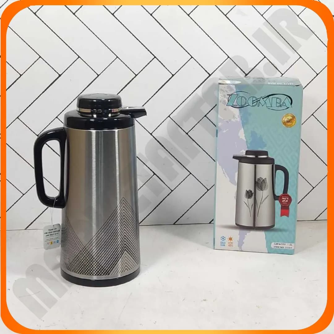 فلاکس 1.6 لیتری شیشه صورتی S1701C پیکا زومبا