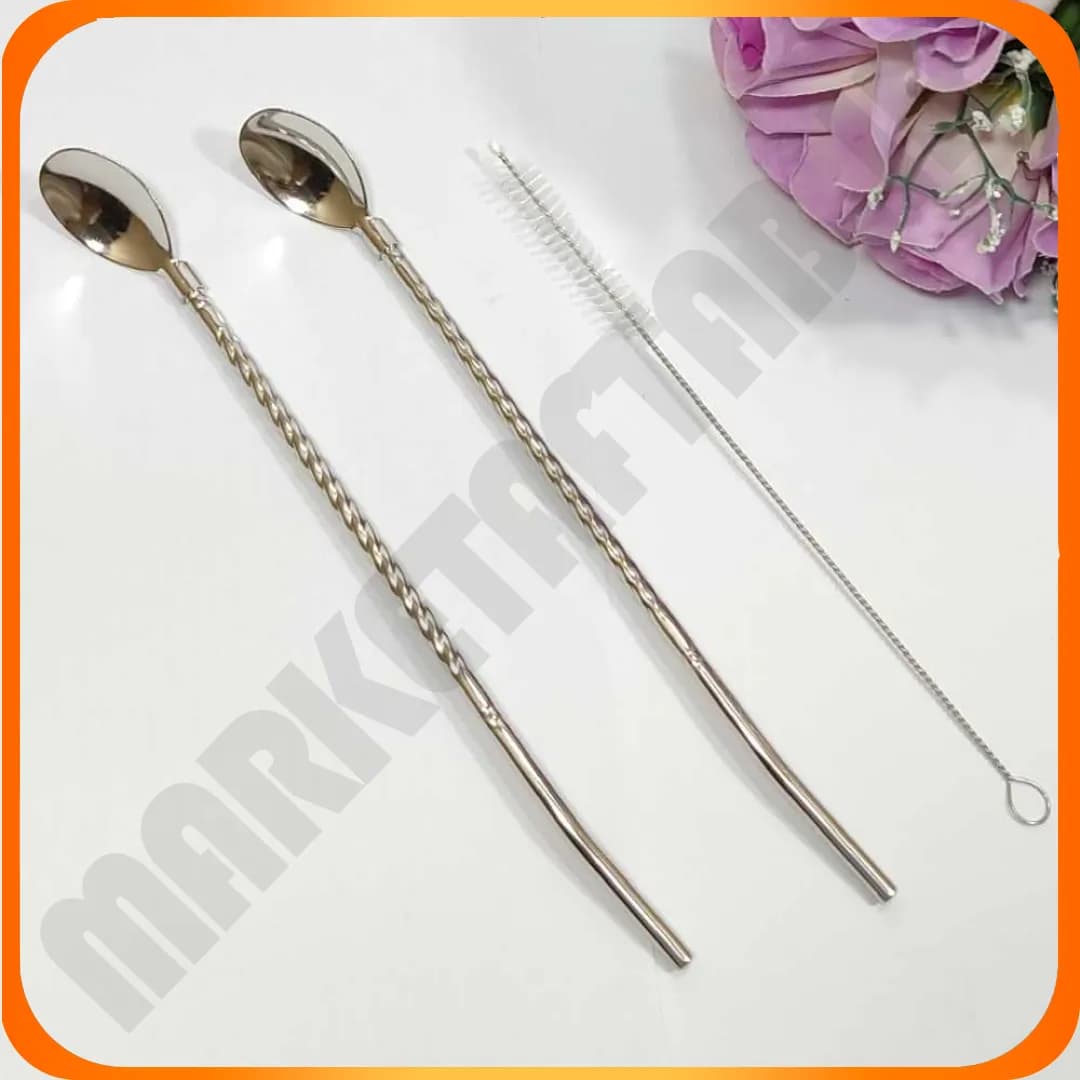 نی شربت استیل 29799-2حجم کدB3 زومبا