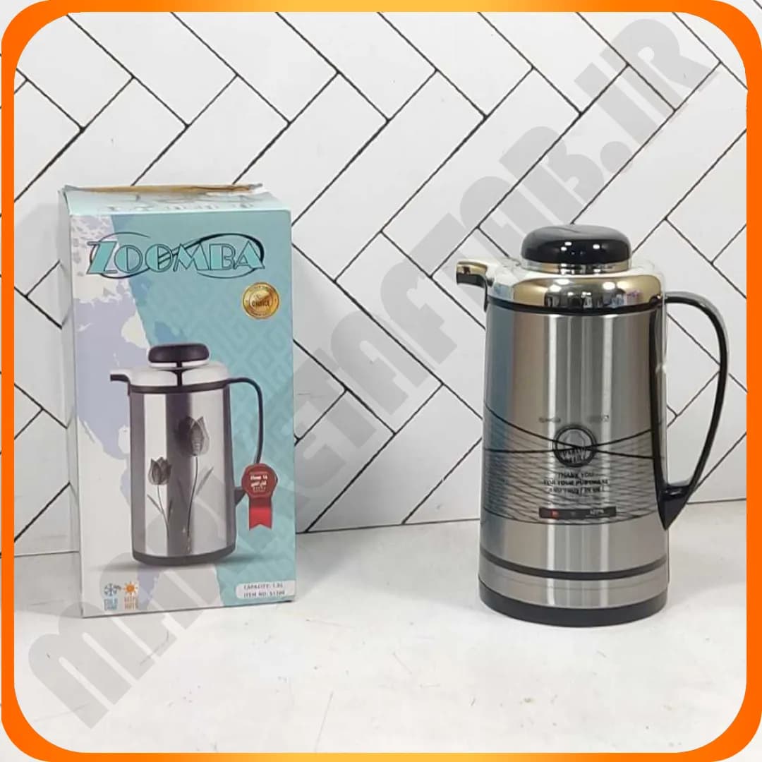 فلاکس 1 لیتری شیشه صورتی S1700B کراس‌لاین زومبا