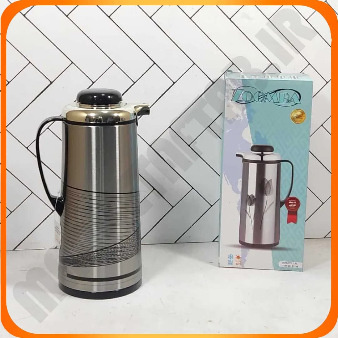 فلاکس 1/9 لیتری شیشه صورتی S1700B کراس‌لاین زومبا