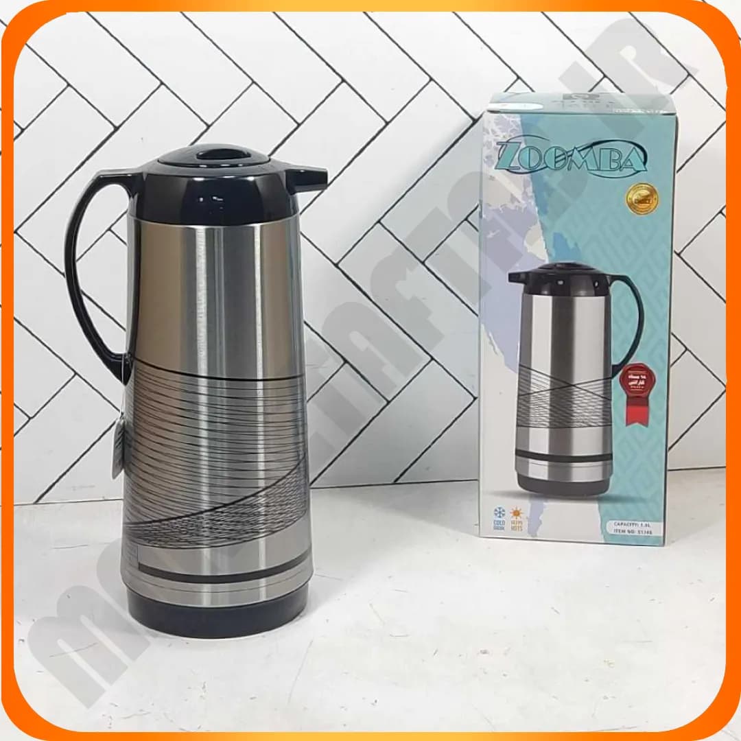 فلاکس 1/9 لیتری شیشه صورتی S1746B سولان زومبا