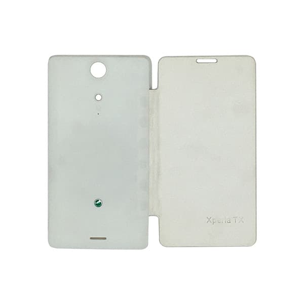 کیف گوشی فلیپ کاور سونی Xperia TX – سفید