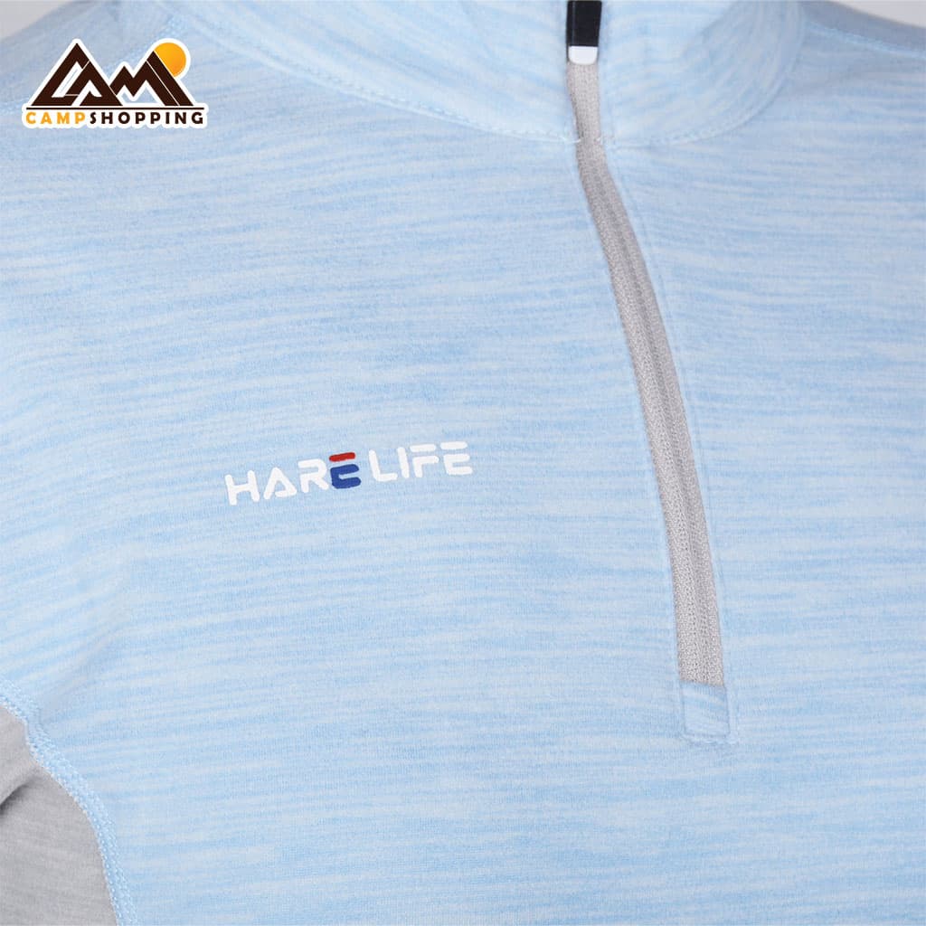 بلوز میکرو پلار نیم زیپ زنانه HARELIFE کد 21003 — تصویر ۴