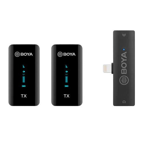 میکروفون بی سیم یقه ای بویا سازگار با اپل Boya BY-XM6-S4