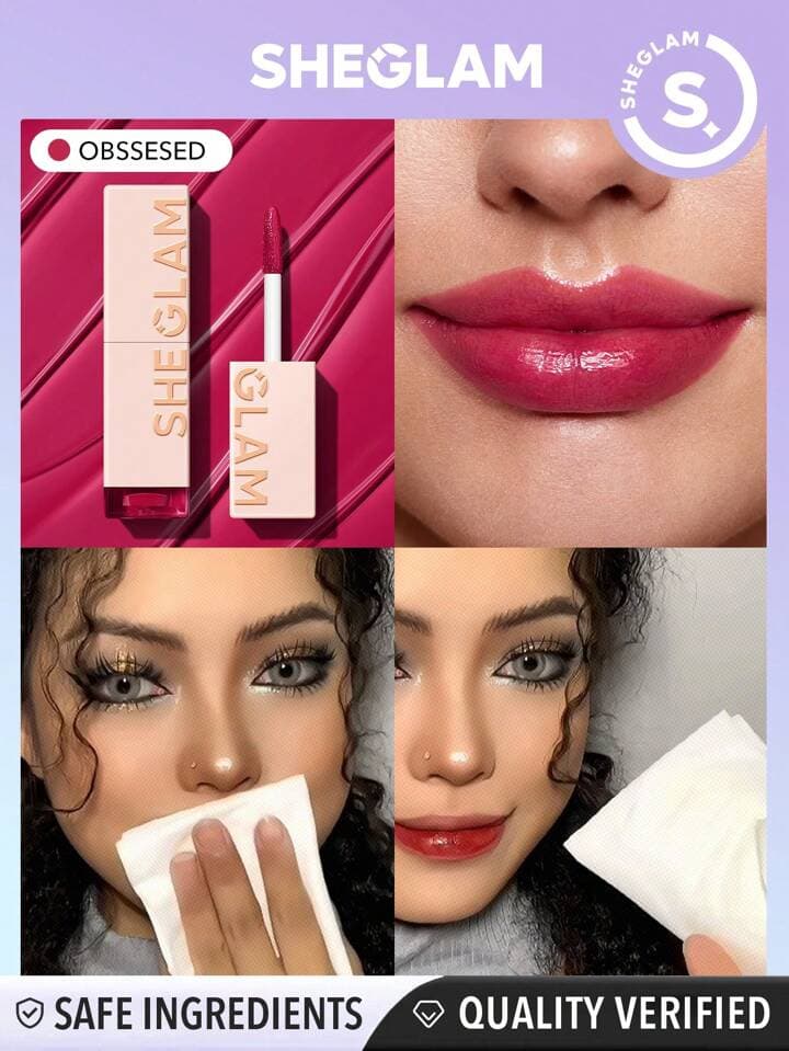 تینت لب شیگلم SHEGLAM مدل Take A Hin مدل obssesd — تصویر ۳