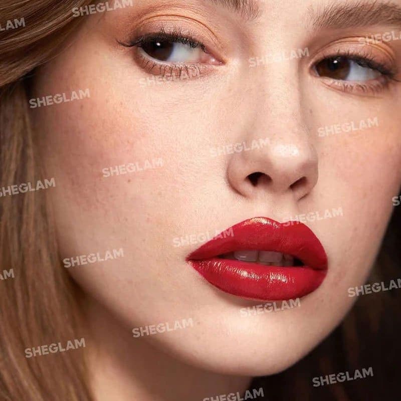 رژلب کرمی شیگلم SHEGLAM مدل Creme Allure رنگ Rouge — تصویر ۹