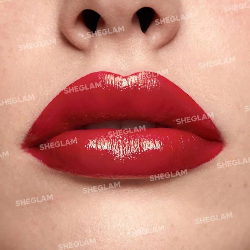 رژلب کرمی شیگلم SHEGLAM مدل Creme Allure رنگ Rouge — تصویر ۸