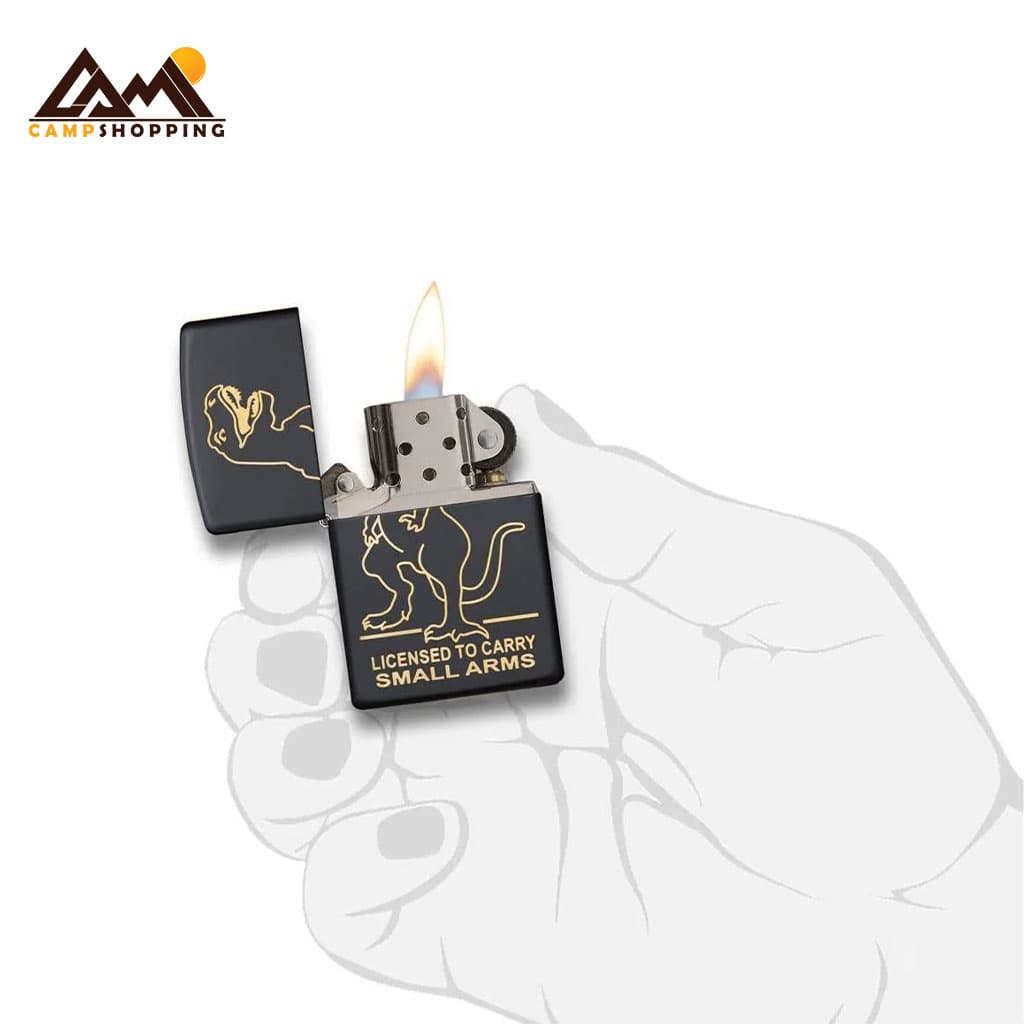 فندک زیپو طرح LICENSED TO CARRY کد 29629 — تصویر ۴