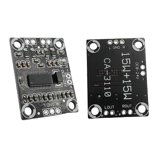 ماژول آمپلی فایر استریو 2X15W کلاس D با تراشه TPA3110 — تصویر ۳