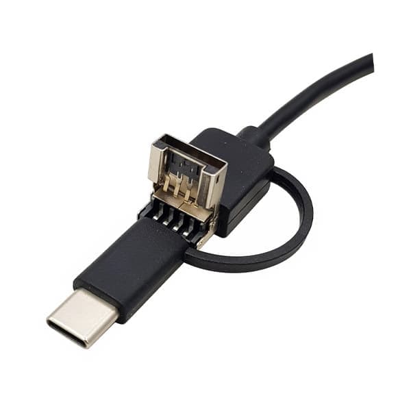 دوربین آندوسکوپ 1.3 مگاپیکسل با لنز 7mm و کابل 2 متر ارتباط USB سازگار با ویندوز و اندروید ضدآب — تصویر ۷