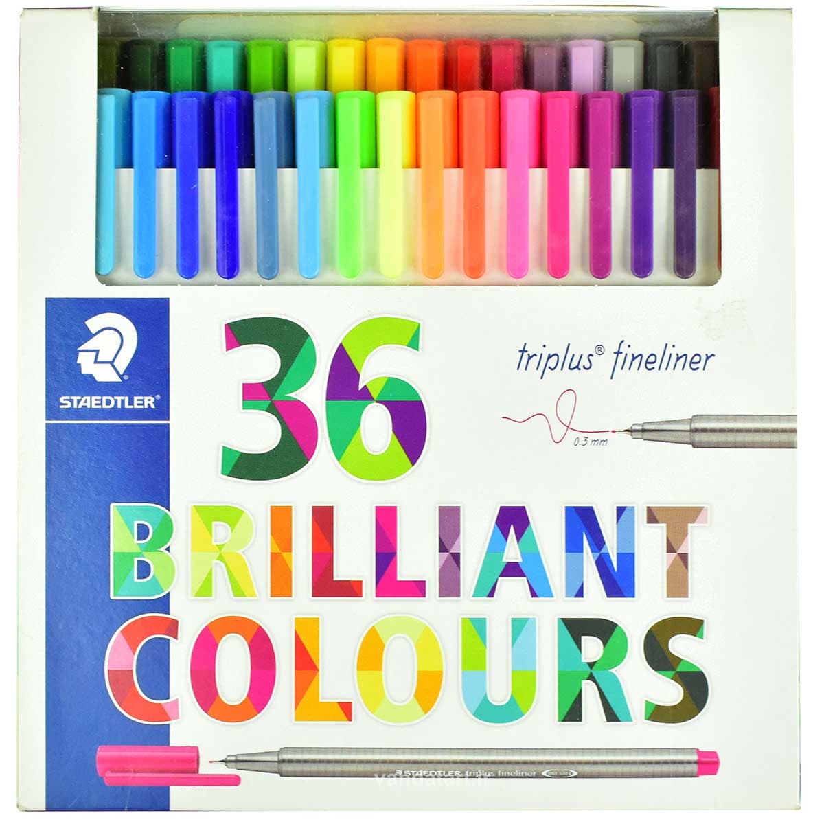 روان نویس 36 رنگ استدلر مدل Triplus Fineliner