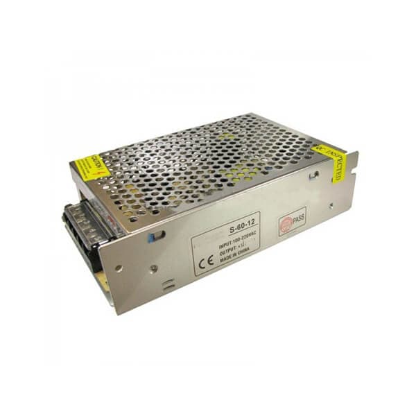 منبع تغذیه سوئیچینگ قاب فلزی 24V – 3A