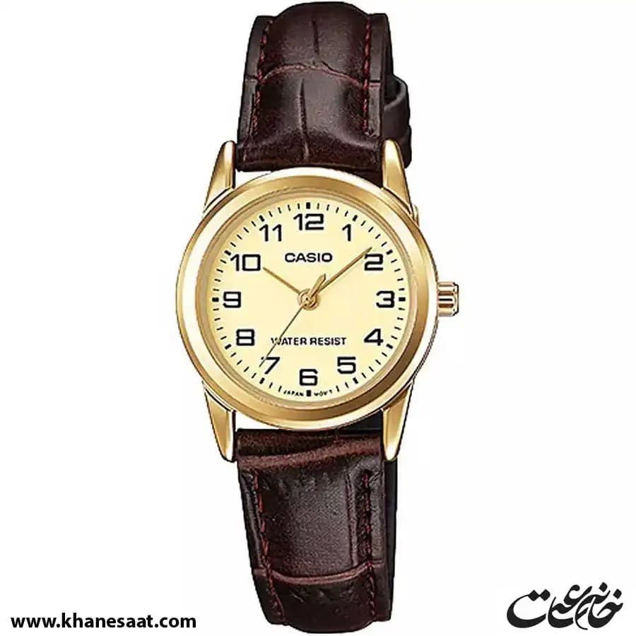 ساعت مچی زنانه کاسیو مدل LTP-V001GL-9BUDF