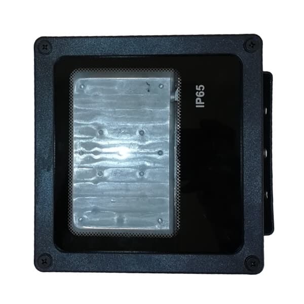 هیت سینک آلومینیومی پروژکتوری ضدآب پایه دار 175x170x55mm — تصویر ۲