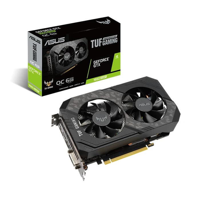کارت گرافیک ایسوس TUF Gaming GeForce GTX 1660 SUPER OC Edition 6GB