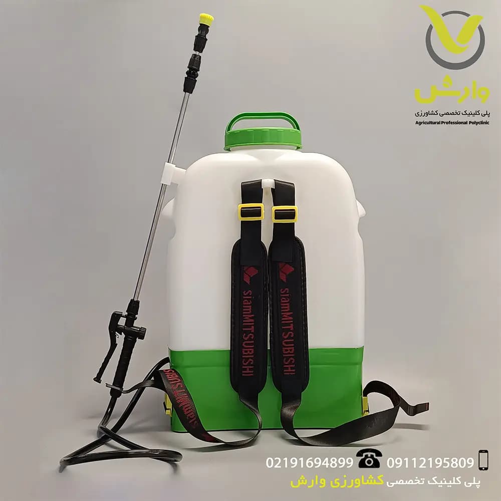 سمپاش شارژی تک کاره شیام میتسوبیشی 20 لیتری – XF-20M8 — تصویر ۲