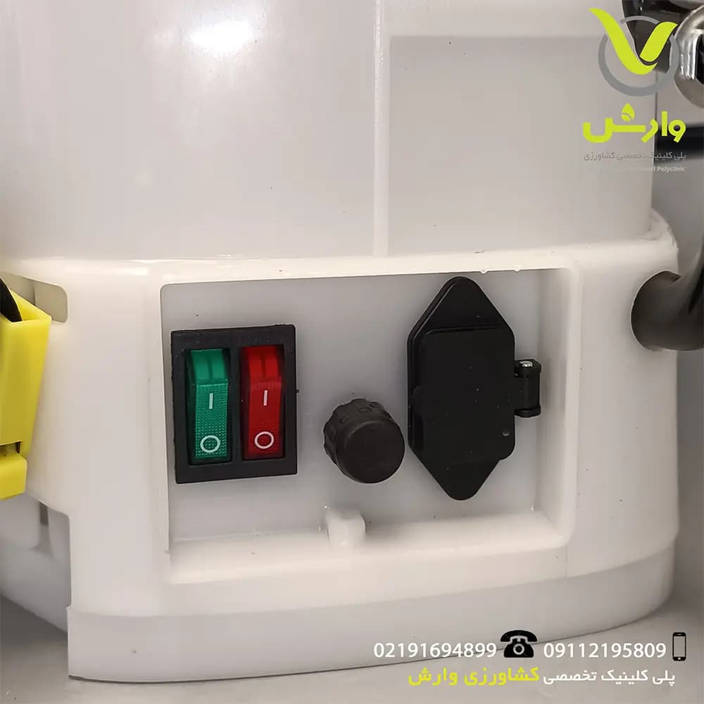 سمپاش شارژی دوکاره دبل پمپ شیام میتسوبیشی 20 لیتری – XF-20M18 A — تصویر ۲