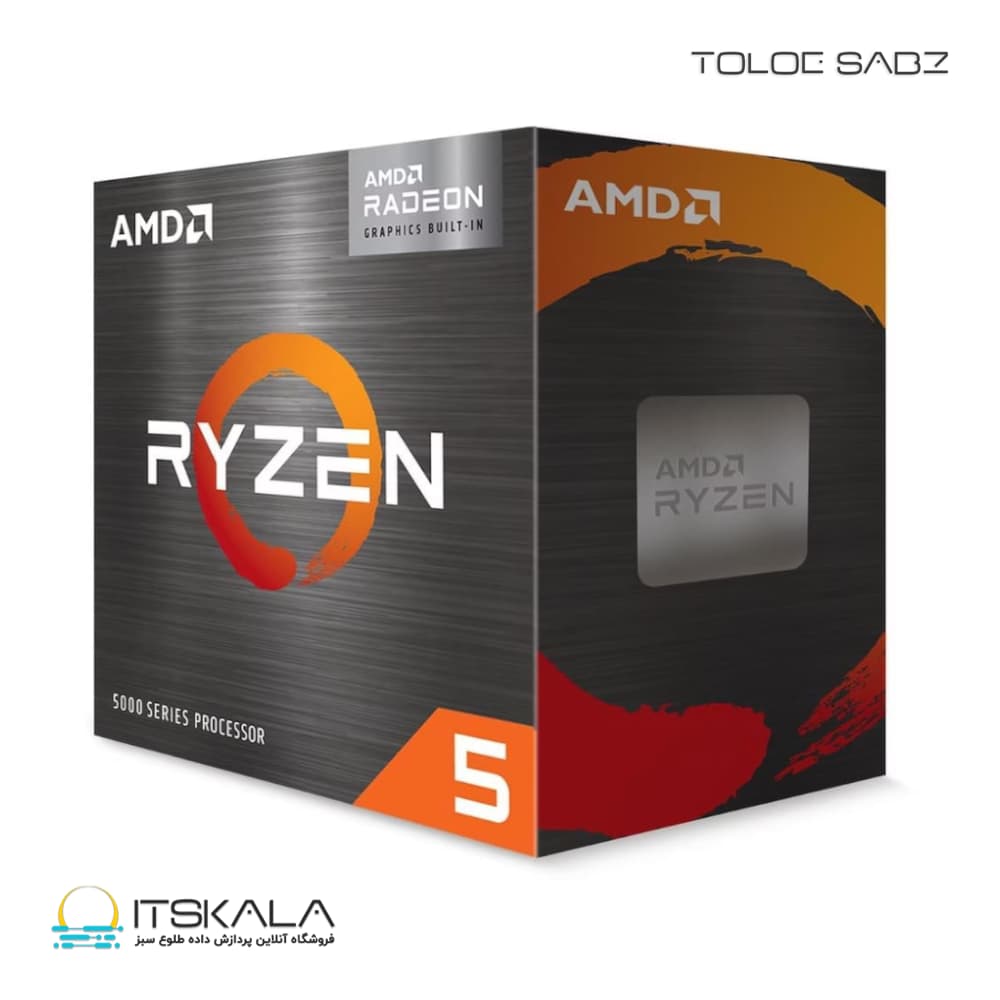 پردازنده ای ام دی تکی باکس مدل RYZEN 5 5600GT — تصویر ۵