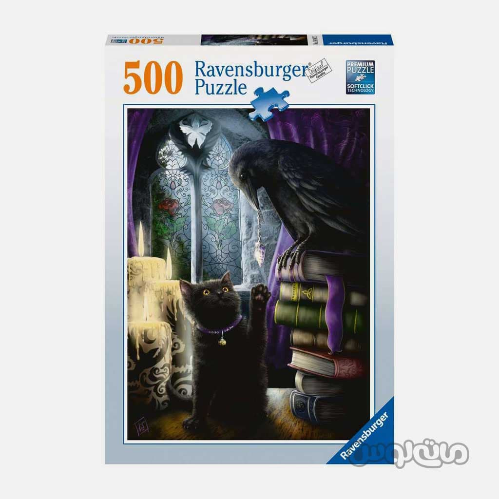 پازل 500 قطعه گربه سیاه و کلاغ رونزبرگر