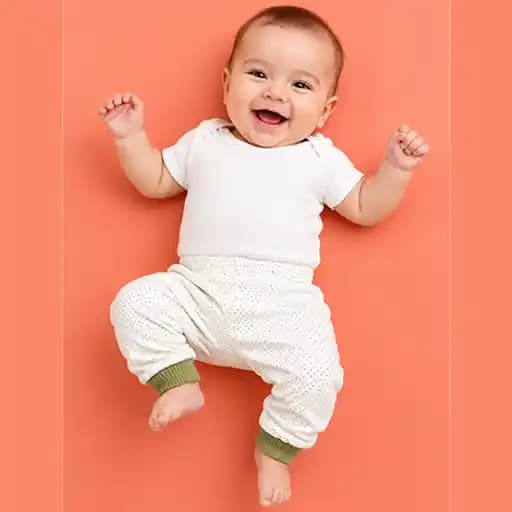 شلوار نوزادی دخترانه (0 تا 6 ماه) کد 615082