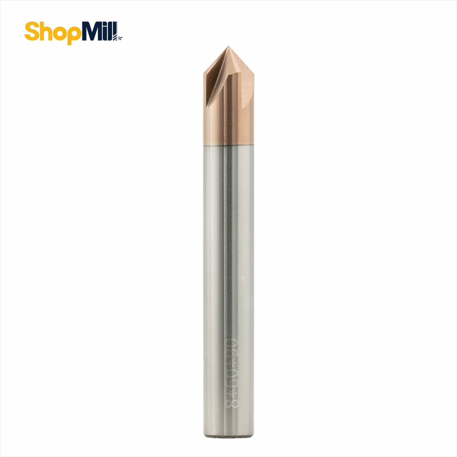 فرز انگشتی پخ‌زن الماس 8.0 ام ای پی(MAP) مدل 8.0x60L-4Fx90°HRC55