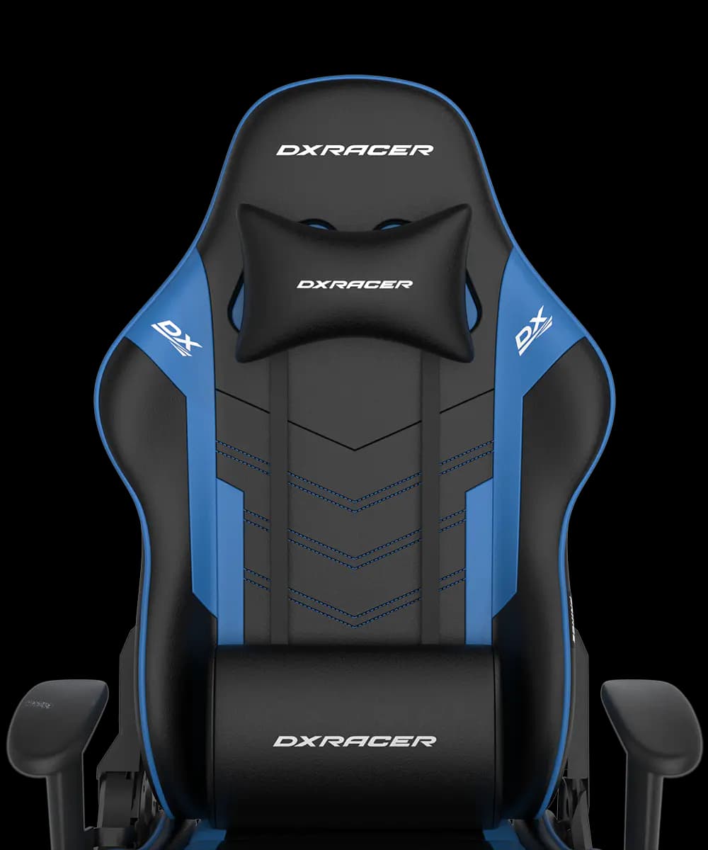 صندلی گیمینگ دی ایکس ریسر DXRacer P132 Prince Series Gaming Chair – Black/blue — تصویر ۳