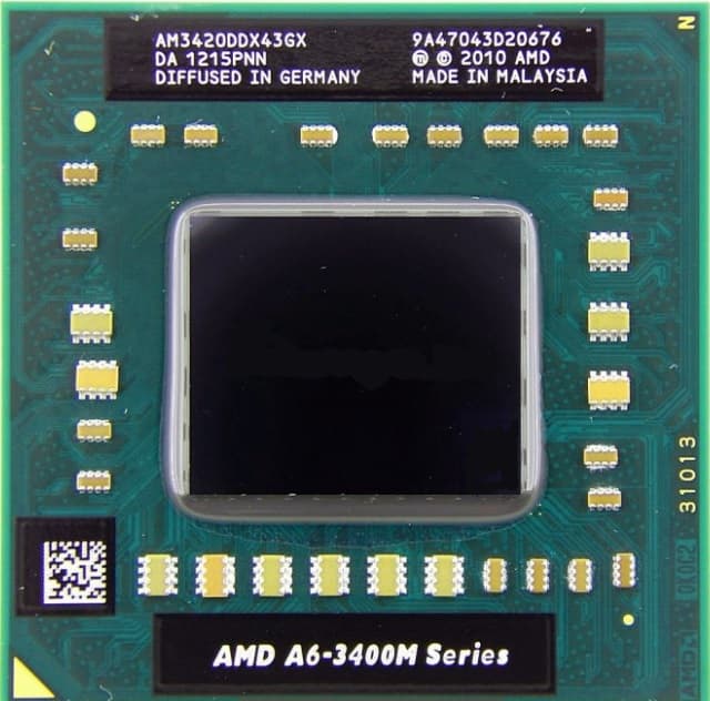 پردازنده لپ تاپ مدل AMD A6-3400M Series