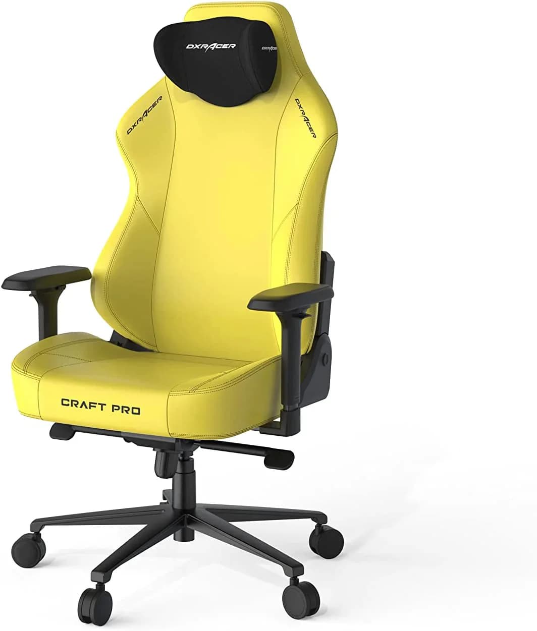 صندلی گیمینگ دی ایکس ریسر DXRacer Craft Pro Classic – Yellow — تصویر ۲