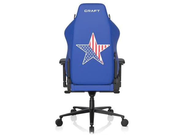 صندلی گیمینگ دی ایکس ریسر DXRacer Craft Pro Dream team – Blue/white — تصویر ۲