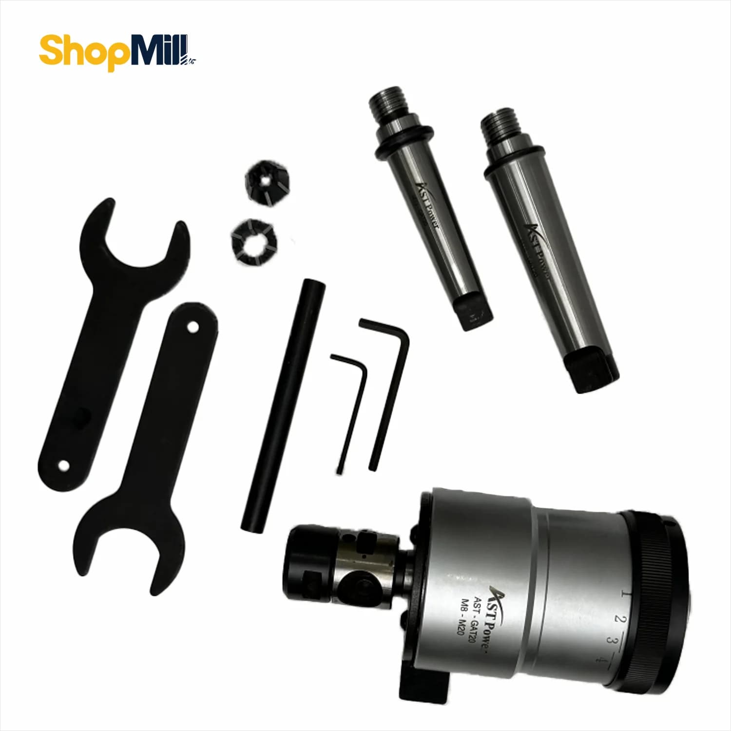 قلاویز زن اتوماتیک ای اس تی پاور(AST POWER) سایز M8-M20 مدل AST-GAT20 — تصویر ۳
