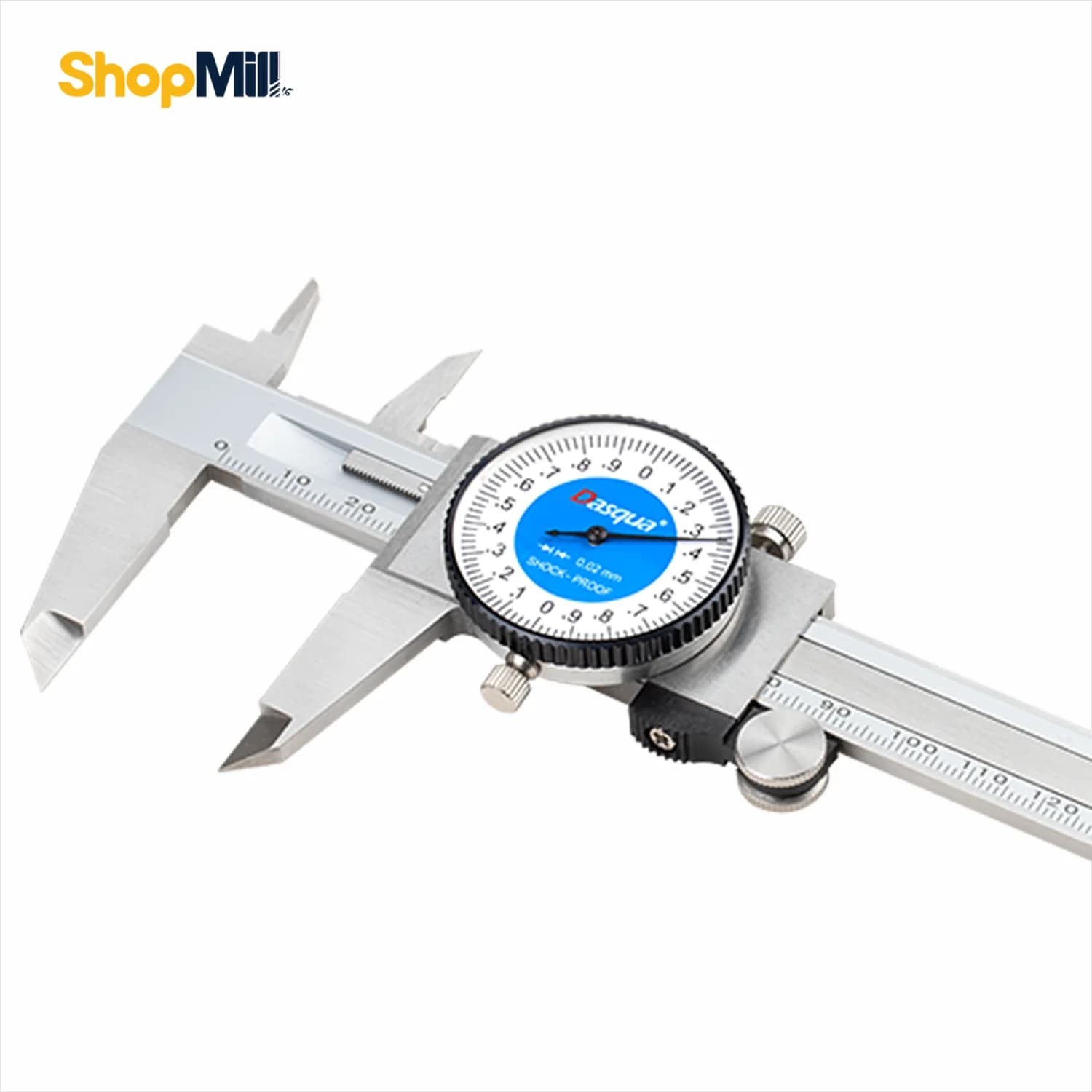 کولیس ساعتی 20 سانتی متر داسکوا (Dasqua) مدل 2120-1331 — تصویر ۳