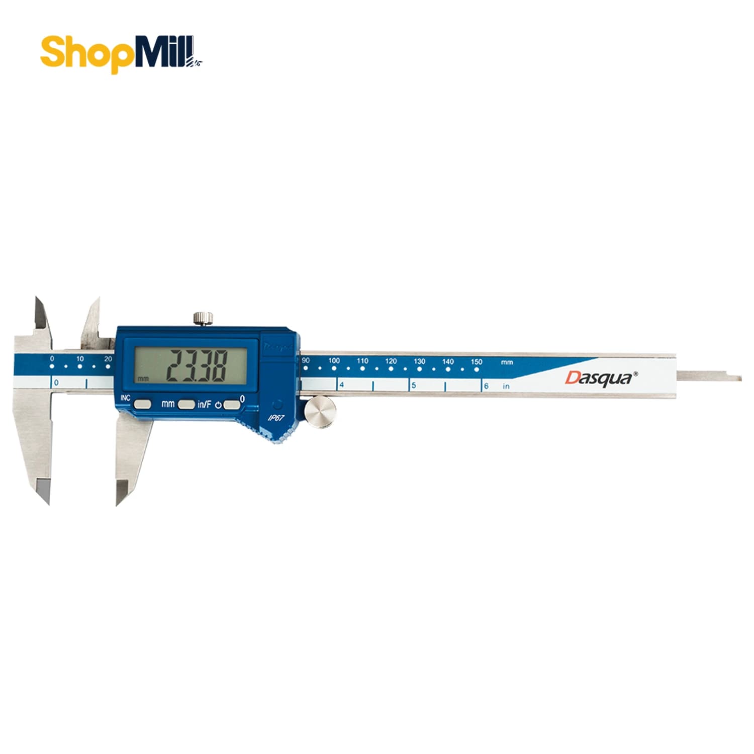 کولیس دیجیتال IP67 ضد اب 15 سانتی متر داسکوا (Dasqua) مدل 2405-2015