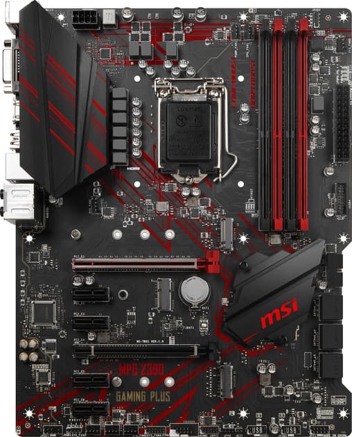 مادربرد ام اس ای مدل MPG Z390 GAMING PLUS — تصویر ۴