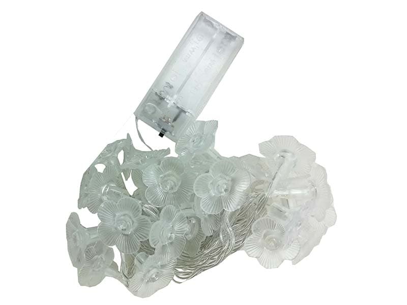 ریسه LED خارجی بزرگ چشمک زن باطری خور — تصویر ۲