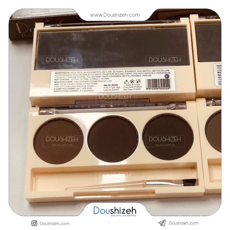 پالت سایه ابرو کد 028 دودوگرل DoDo Girl — تصویر ۵