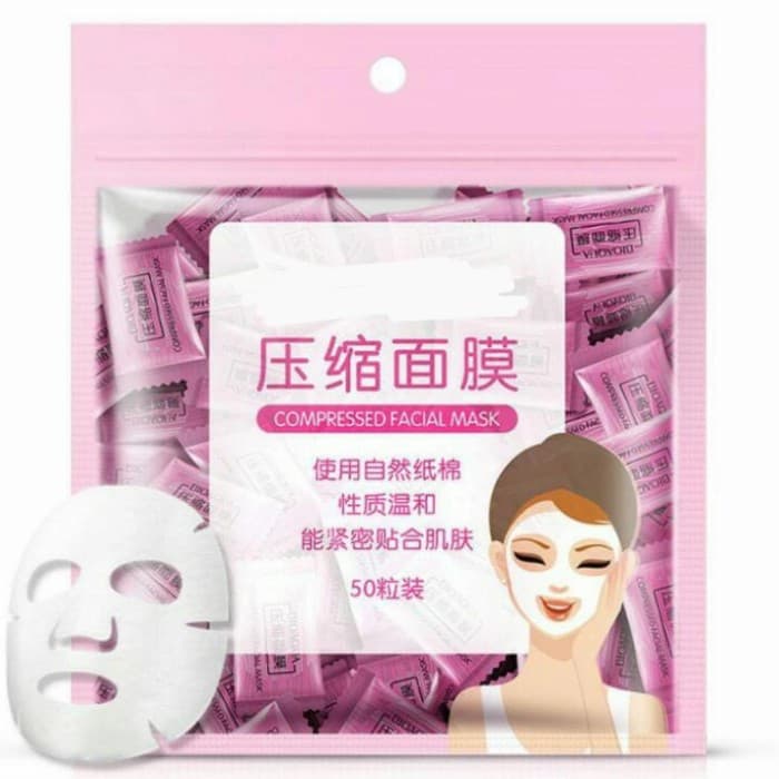 قرص ماسک ورقه ای 50 عددی بیوآکوا BIOAQUA