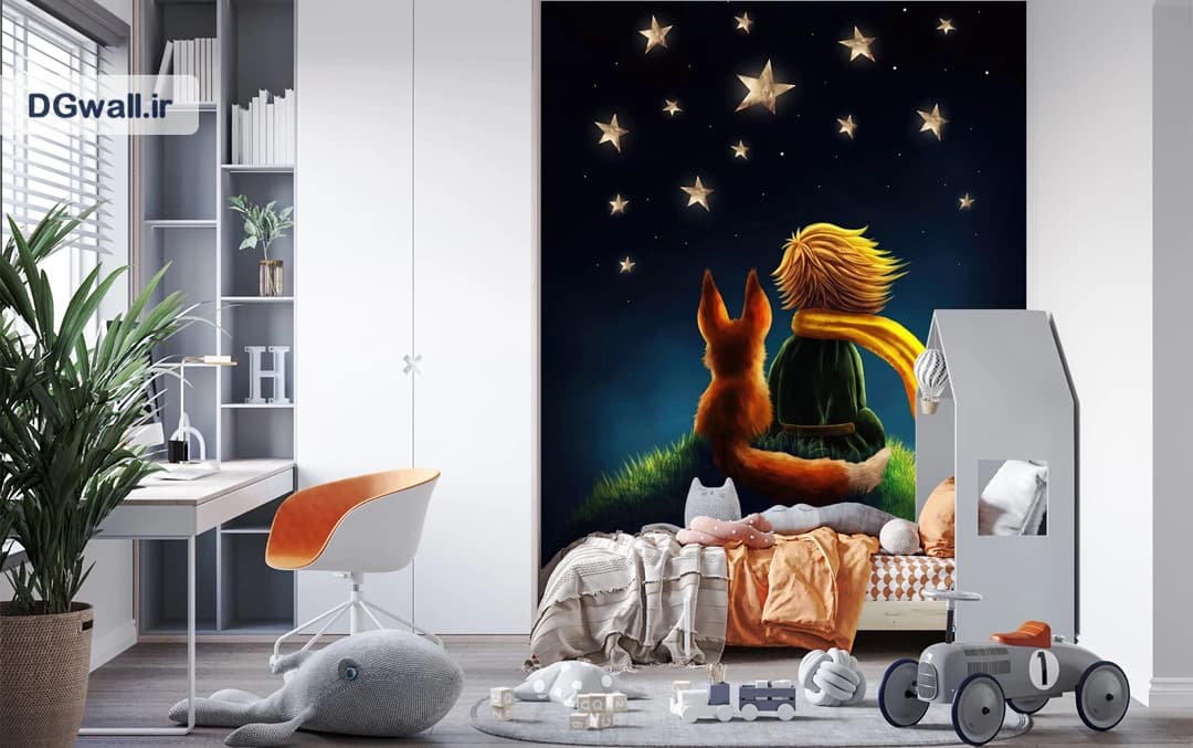 پوستر دیواری کودک شاهزاده کوچولو B0761