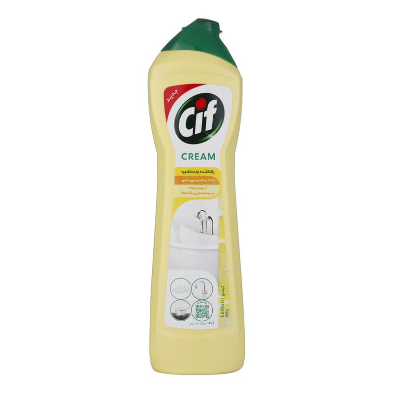 مایع کرم پاک کننده چند منظوره سطوح cif سیف مدل لیموا – 600 میلی لیتر