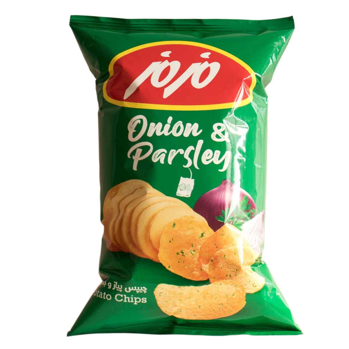 چیپس پیاز و جعفری مزمز – 65 گرم — تصویر ۴